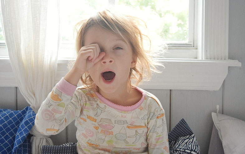 Yawning child